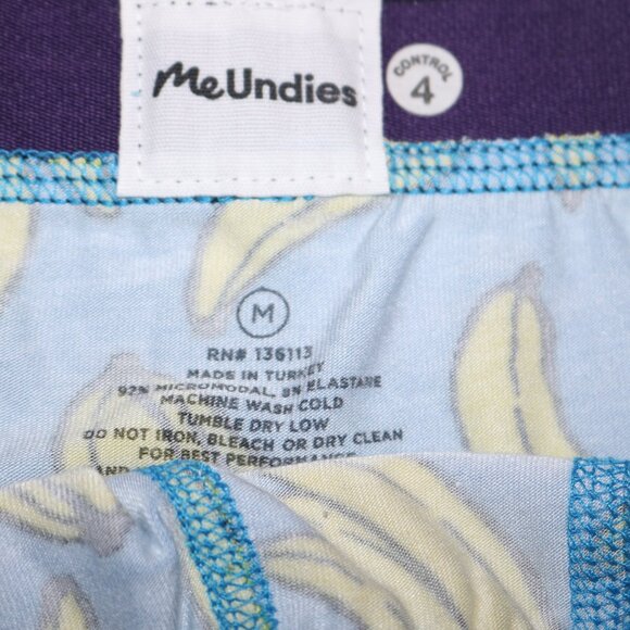 MeUndies banana men's Trunks size medium limited quantity retired print - Picture 3 of 4